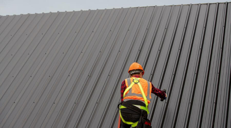 Professional metal roof installation services in Beaver City, NE